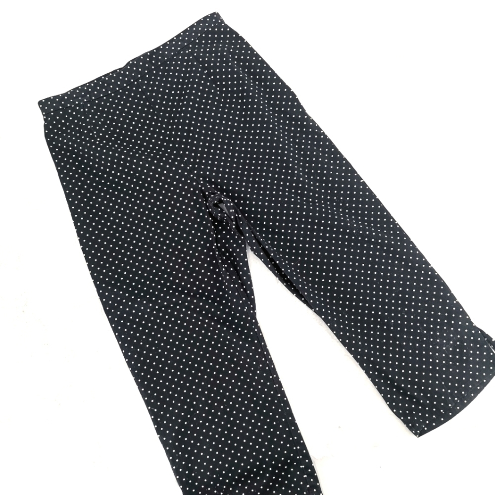 Bill Blass Women's 31" High Rise Polka Dot  Pants